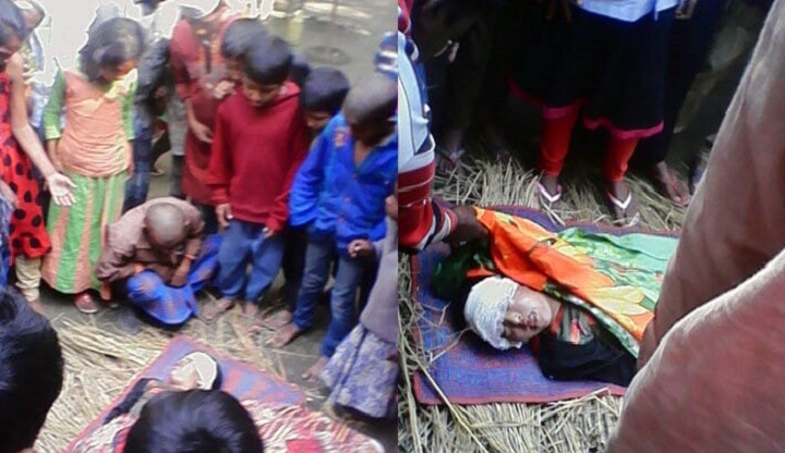A child was killed by Panchagarh Maulani Mahindra tractor