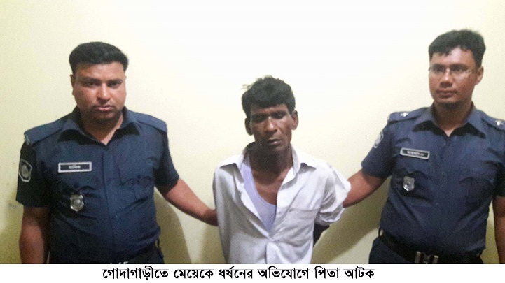 মেয়েকে-ধর্ষন-Father detained in Godagari for raping a girl