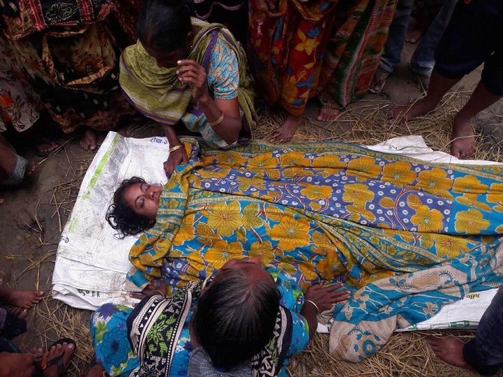 বজ্রপাত-দূর্ঘটনা-Mymensingh thunder and two women's death in accident