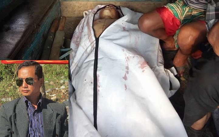 শক্তিমান-চাকমা-Naniarchar Upazila chairman shot dead